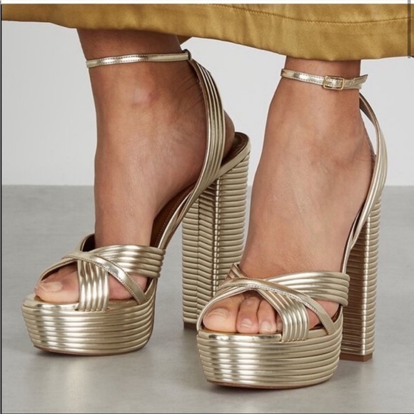 Aquazzura Sundance Plateau Platform Heel - Picture 2 of 10